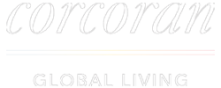 Corcoran Global Living Logo White