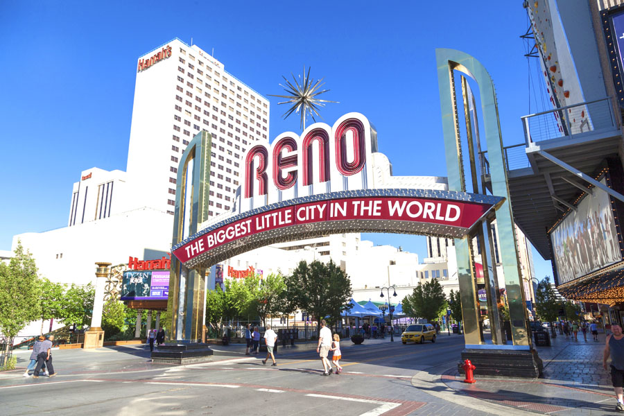 Reno Nevada Biggest Little City Sign